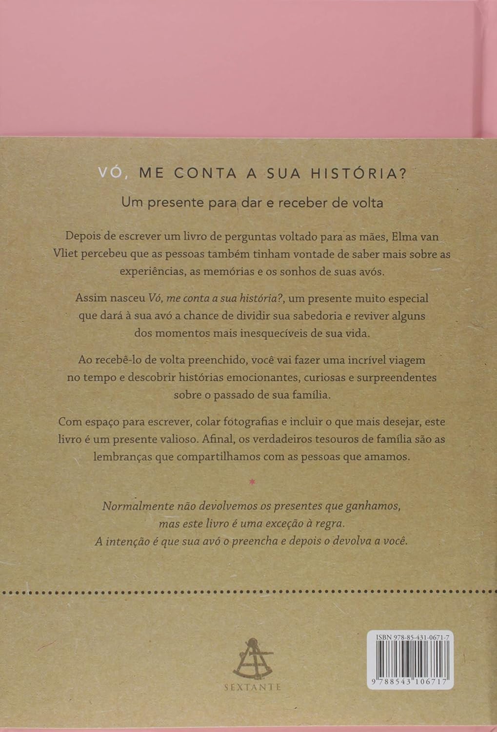 Vó, Me Conta a Sua História? 💗